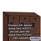 Salsbury Industries Wardrobe Locker, 45" W, 18" D, 76" H, (3) Wide, (9) Openings, Mahogany 23368MAH - alternate 8